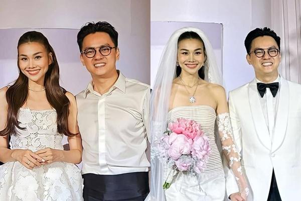 Ông xã Thanh Hằng nói 1 câu trong lễ cưới, gia nhập luôn hội cuồng vợ-8