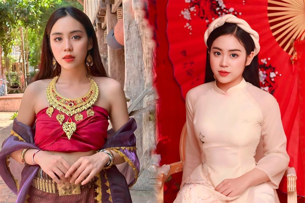 Nữ du học sinh Lào xinh đẹp, nổi tiếng nhờ yêu thích văn hóa Việt Nam-1