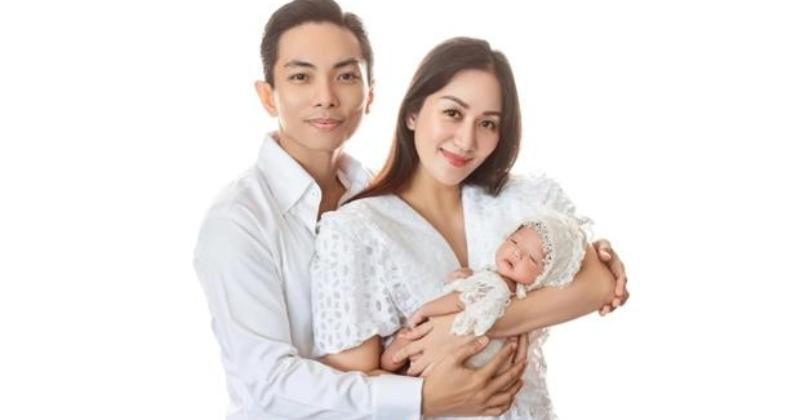 Mẹ bỉm Khánh Thi vượt chỉ tiêu 10kg sau sinh, Phan Hiển tâm lý chốt một câu ấm lòng-1
