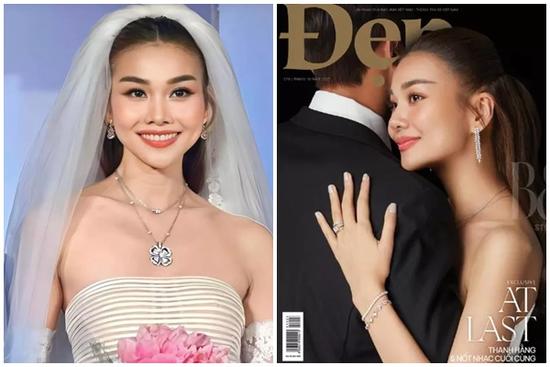 Mê cách Thanh Hằng chọn phụ kiện, trang sức cưới: Tinh tế và ý nghĩa