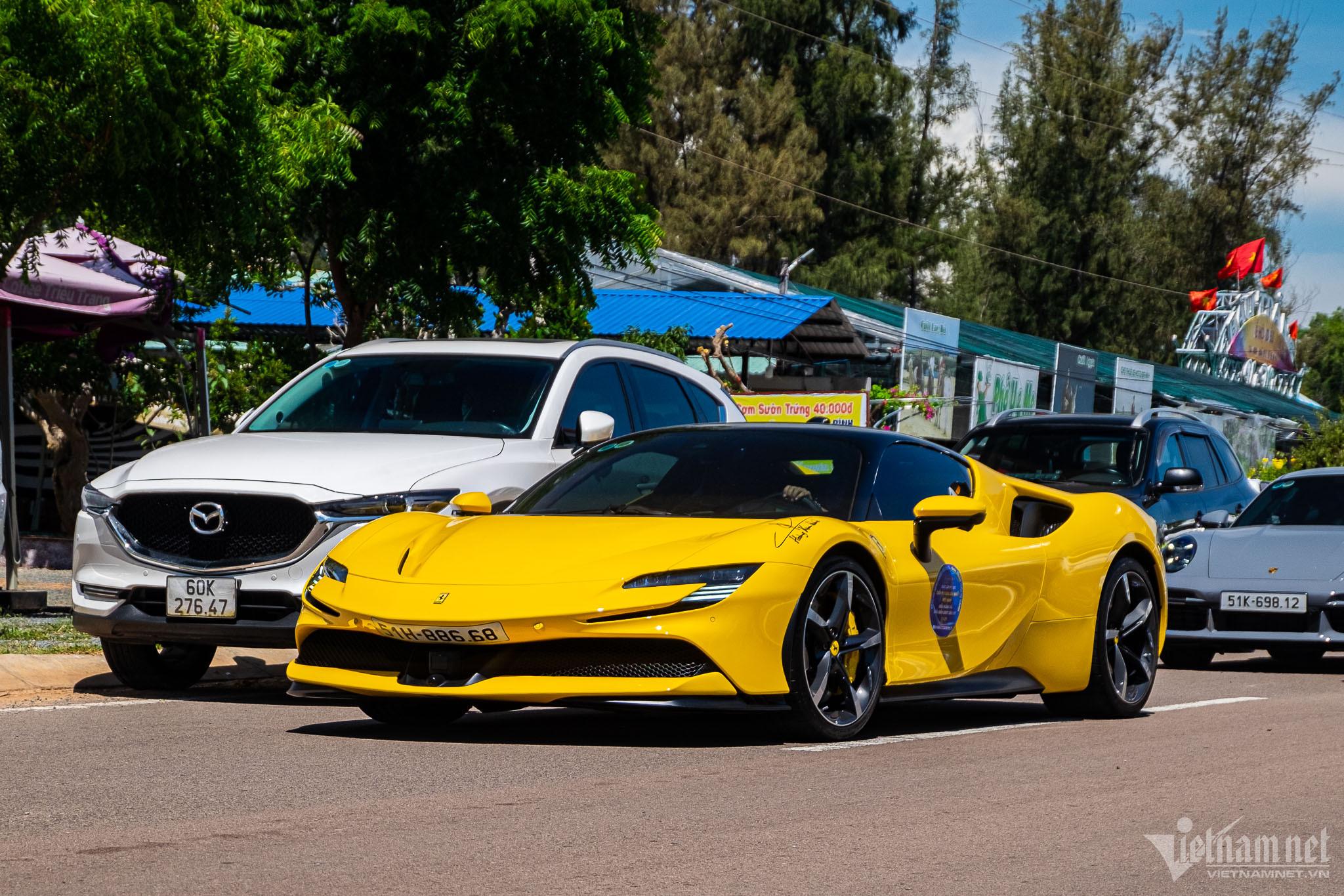 Choáng đại gia Sài Gòn đi phượt bằng dàn siêu xe hàng trăm tỷ ra Bình Thuận-4