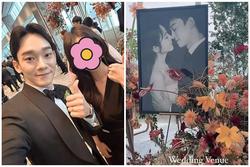 Chen (EXO) tổ chức đám cưới bất chấp phẫn nộ từ fan, nhan sắc cô dâu thế nào?