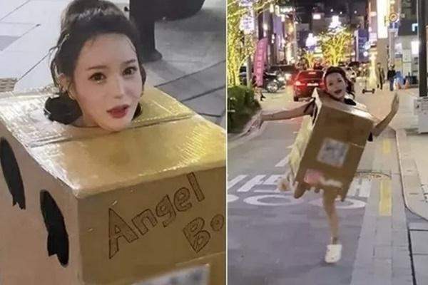 Giữa lúc bị điều tra, người mẫu yêu cầu đàn ông sờ ngực trên phố lại gây tranh cãi-4