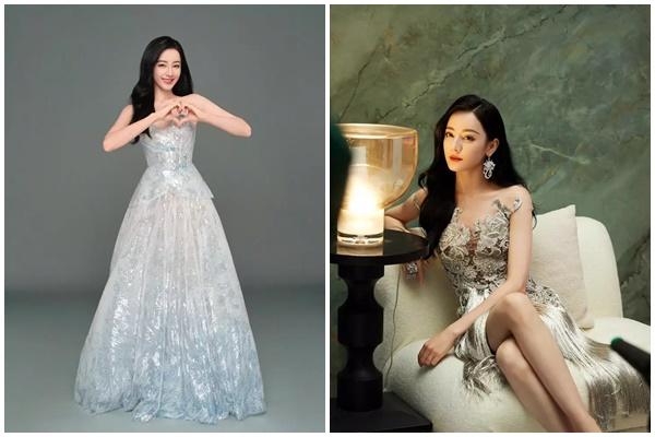 Địch Lệ Nhiệt Ba bị chê vì diện váy nhăn đến sự kiện-6