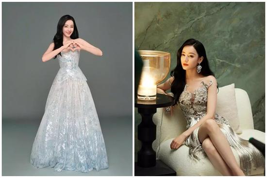 Địch Lệ Nhiệt Ba đẹp như cô dâu trong bộ ảnh mới