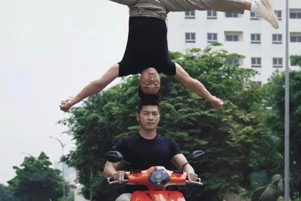 Vợ nghệ sĩ xiếc Quốc Cơ lần đầu lên tiếng về vụ chồng làm xiếc trên xe máy-4