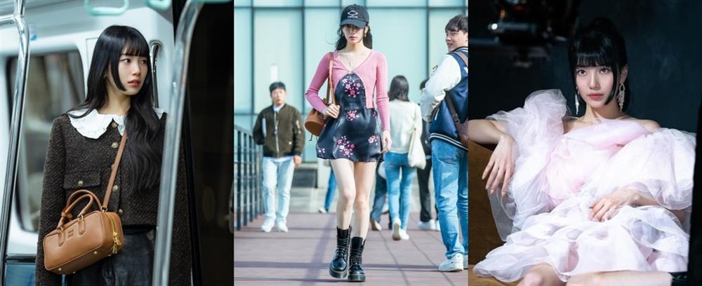 Suzy ăn mặc vừa gợi cảm, vừa cá tính trong phim Doona-6