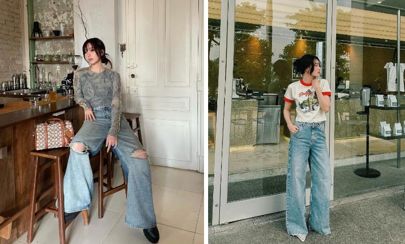 4 kiểu quần ống rộng chiếm sóng phong cách của các mỹ nhân Việt-1