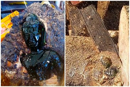 Bức tượng Phật ngọc bí ẩn bên trong cây xoài ở chùa Thái Lan