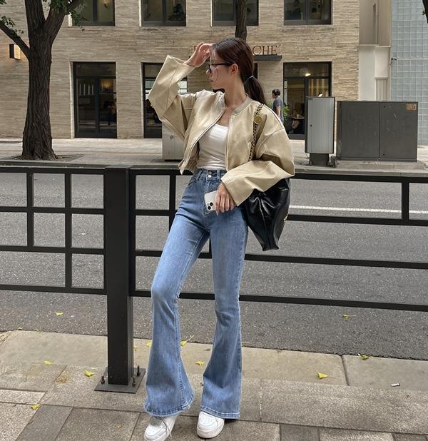 4 kiểu quần jeans tạo cảm giác chân thon gọn hơn-8