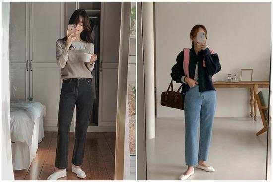 4 kiểu quần jeans tạo cảm giác chân thon gọn hơn