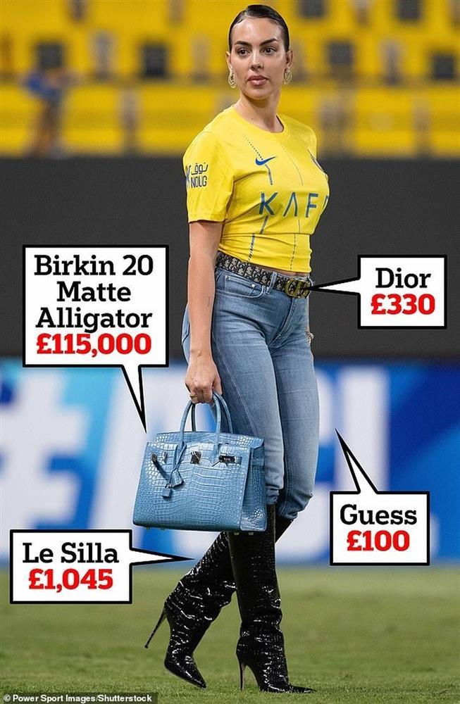 Bạn gái Ronaldo mặc cây đồ giản dị nhưng giá trị lên tới hơn 3 tỷ đồng-1