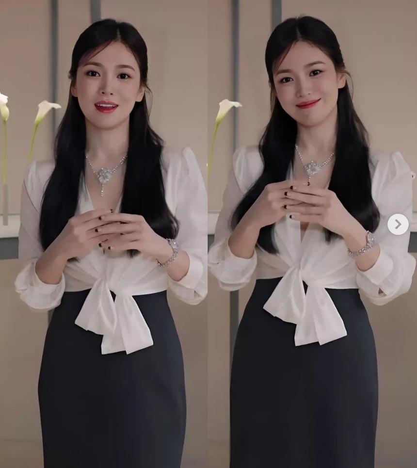 Song Hye Kyo đi event, netizen thốt lên 2 từ: Nữ thần-2