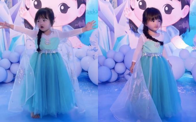 Bé Winnie hóa nữ hoàng băng giá ngày sinh nhật, Đông Nhi để lộ chi tiết nghi vấn đang bầu lần 2?-1