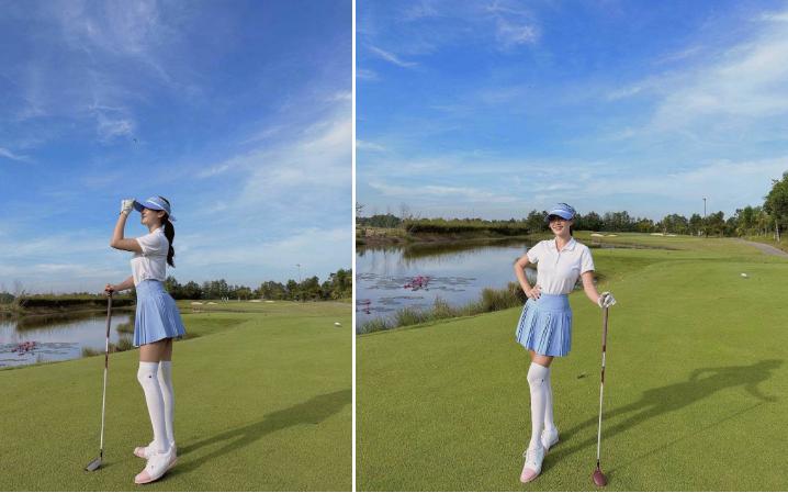 Hết thời ú nu, Văn Mai Hương giờ gợi cảm khó tin nhờ chăm chơi môn nhà giàu-4