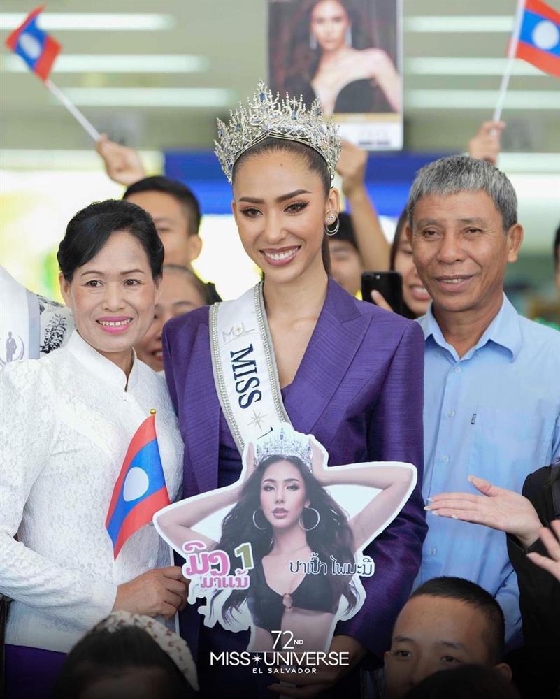 Dàn người đẹp lên đường dự thi Hoa hậu Hoàn vũ 2023-12