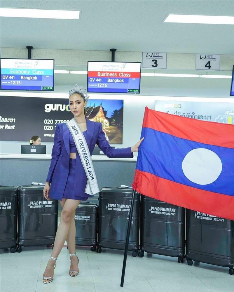 Dàn người đẹp lên đường dự thi Hoa hậu Hoàn vũ 2023-14