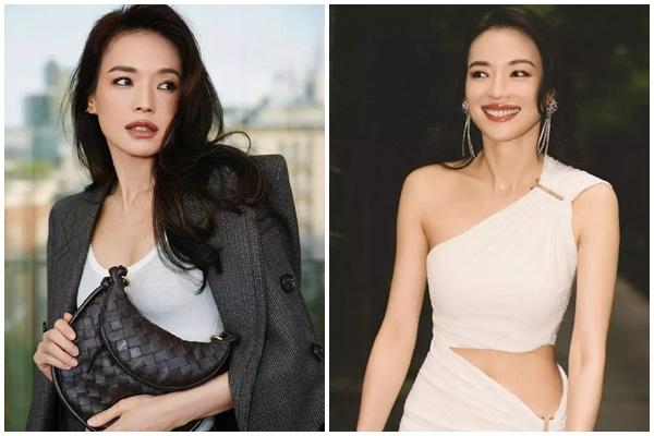 Say đắm trước vẻ quyến rũ của Thư Kỳ khi diện váy cúp, xẻ sâu ở tuổi U50-10