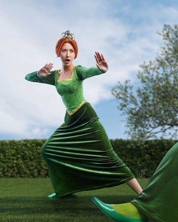 Sao Việt hoá trang Halloween: Lý Nhã Kỳ thành Megan Fox; Thiên Ân hoá tiên hắc ám-3