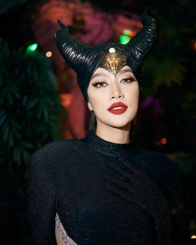 Sao Việt hoá trang Halloween: Lý Nhã Kỳ thành Megan Fox; Thiên Ân hoá tiên hắc ám-4