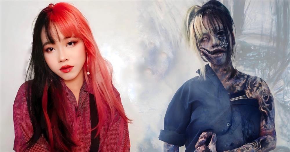 Nữ sinh Hà Nội nổi tiếng với biệt tài hóa trang sống động như thật-1