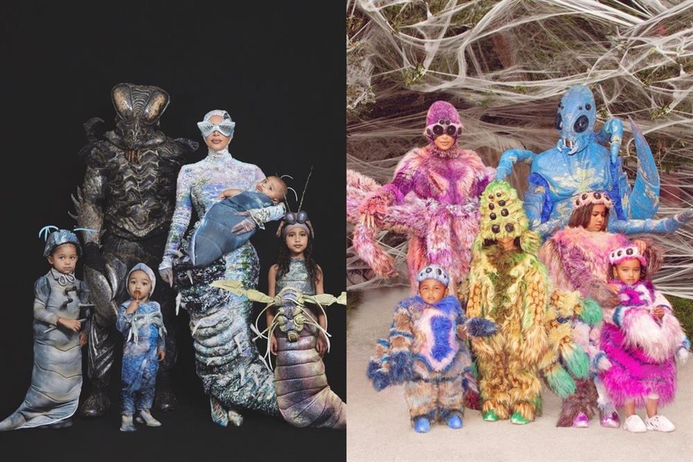 Biến thành sâu, miếng bánh: Dàn sao thế giới làm đủ trò vào dịp Halloween-10