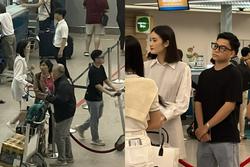 Video Hoa hậu Ý Nhi và bạn trai ở sân bay