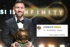 Messi bị chê không xứng đoạt Quả bóng vàng 2023, Ronaldo phản ứng kỳ lạ