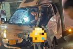 Vụ xe máy ‘kẹp’ 4 tông trực diện xe tải ở Đồng Nai: Nạn nhân gãy cột sống cổ-2