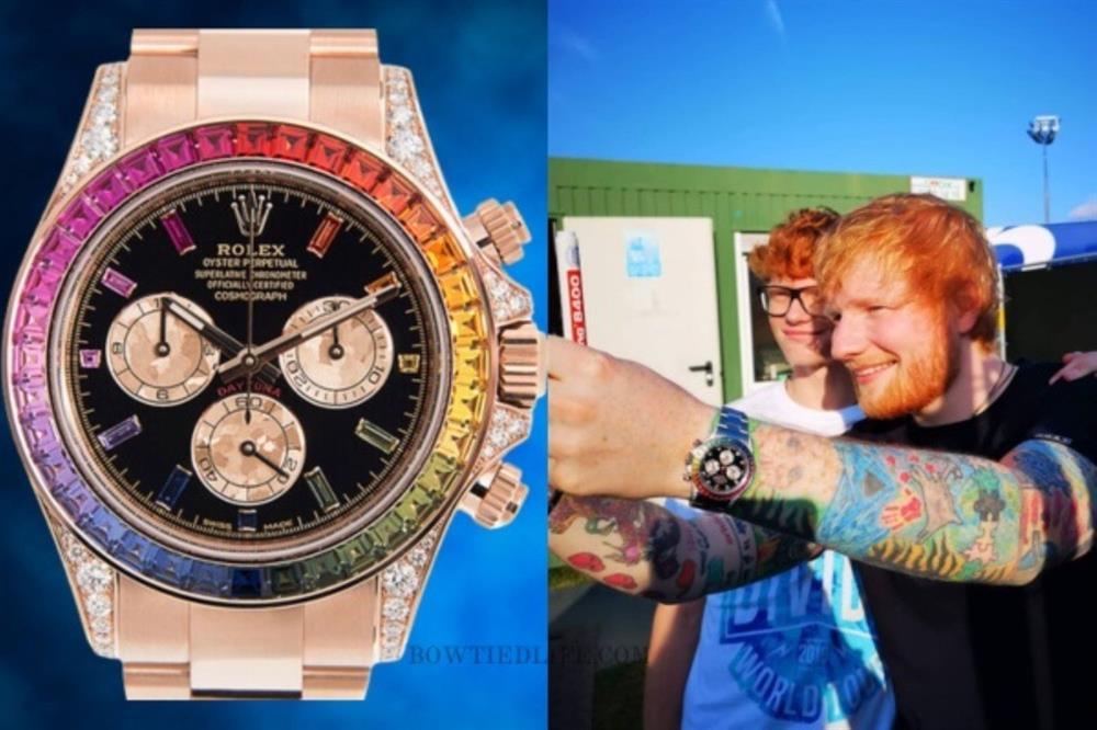 Bộ sưu tập đồng hồ trị giá hàng triệu USD của ca sĩ Ed Sheeran-2
