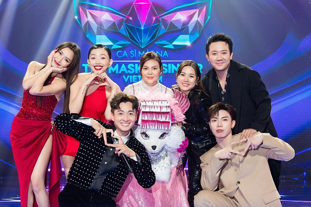 Ca Sĩ Mặt Nạ: Cún Tóc Lô lộ diện, là ca sĩ khiến Hà Trần, Thu Minh phải nhắn tin cho ban cố vấn-5