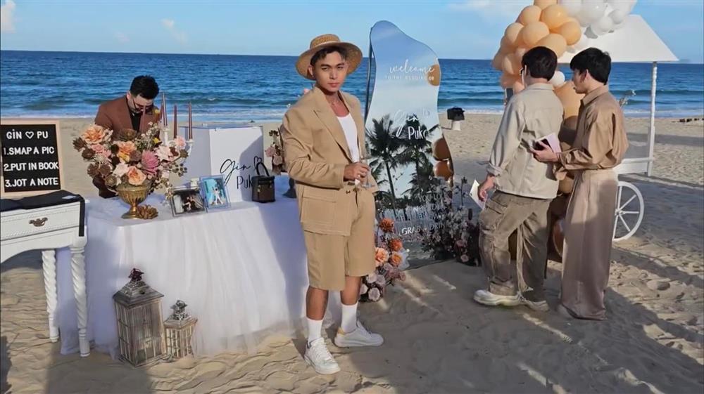 Dàn sao nữ mặc đầm hai dây ăn cưới Puka - Gin Tuấn Kiệt-6