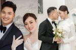 Shark Bình hộ tống vợ bầu Phương Oanh đi ăn cưới, ghi điểm tuyệt đối vì vẫn giữ hành động như lúc mới yêu-8