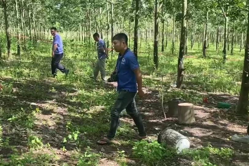 Mâu thuẫn do cạo mủ cao su, hai anh em đánh nhau thương vong-1