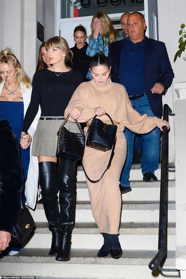 Selena Gomez xuất hiện thân thiết bên Taylor Swift sau đe dọa xóa Instagram-2