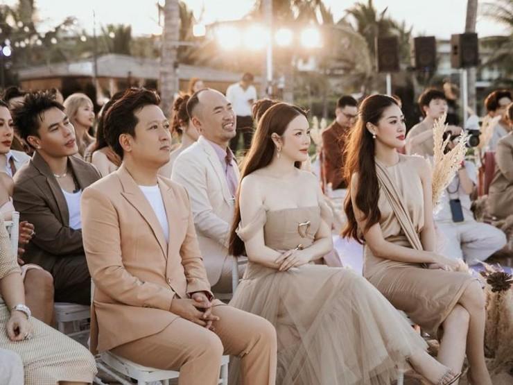 Đi đám cưới, mỹ nhân U45 vượt mặt Minh Hằng, Ninh Dương Lan Ngọc với váy khoe vòng 1-3