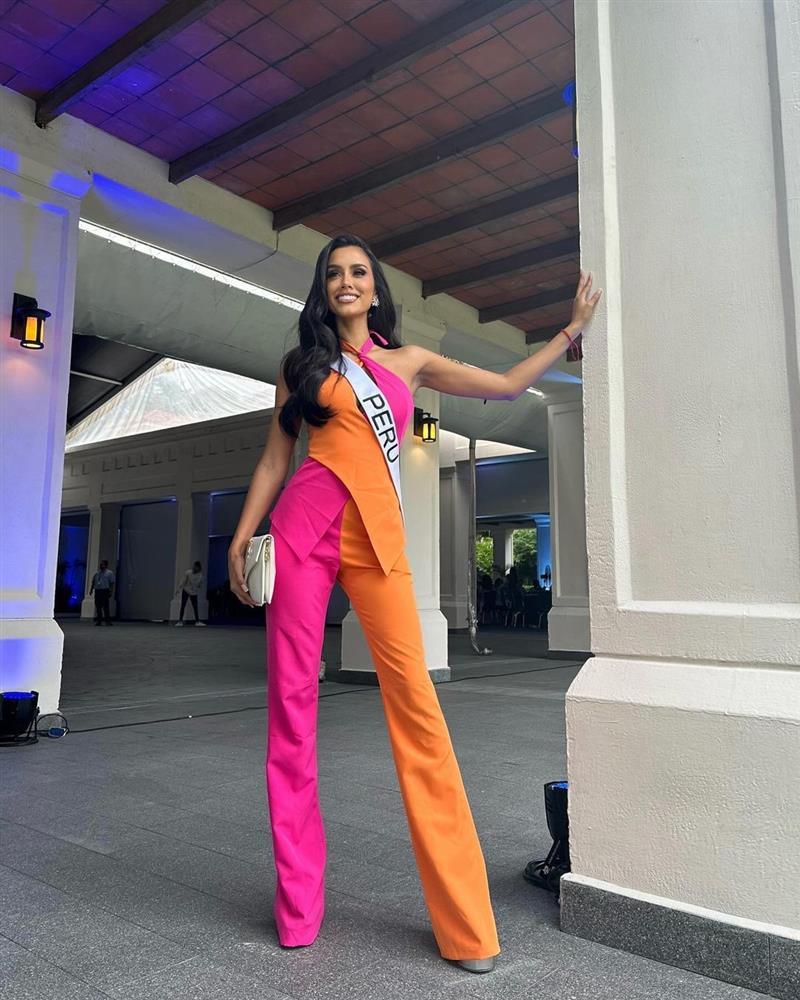 Người đẹp Canada mặc lại váy của Thùy Tiên ở Hoa hậu Hoàn vũ-6