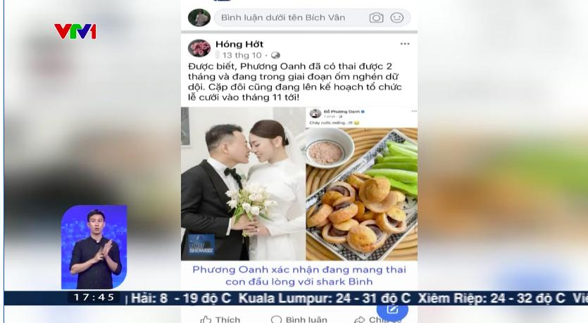 Chuyện Phương Oanh, Thu Quỳnh bị bới móc đời tư được nhắc trên sóng Thời sự VTV-1