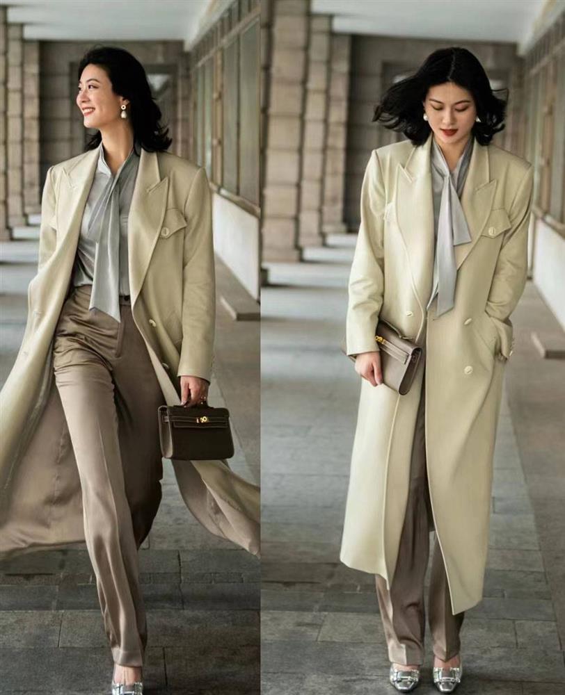 Trời chuyển lạnh: 5 chiêu mix đồ sang xịn, hack chiều cao cho phái đẹp tuổi 30+-8