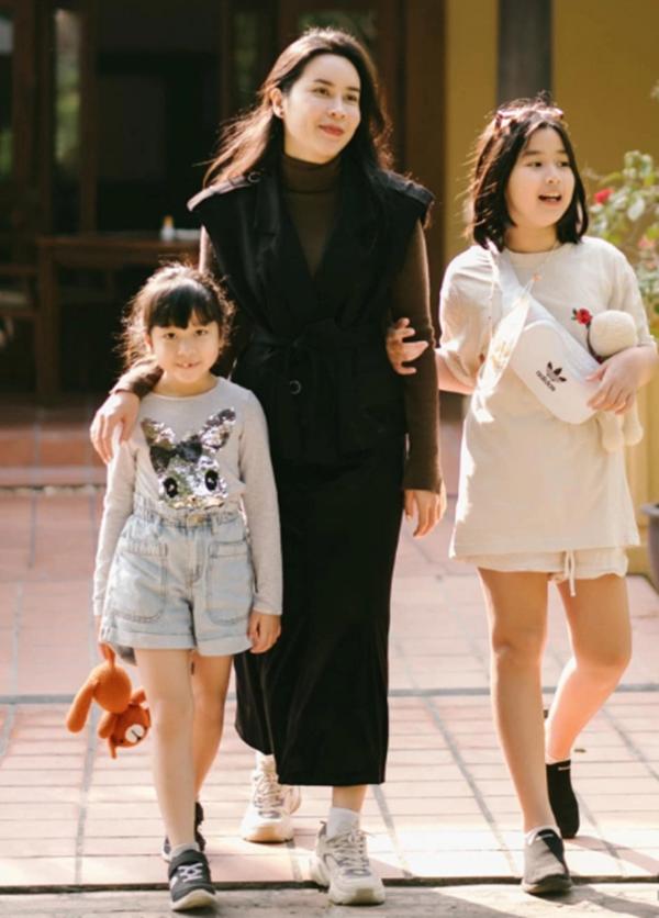 Lưu Hương Giang khiến nhiều người toát mồ hôi với học phí của 2 con gái-1