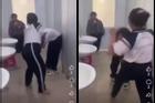 Lại xuất hiện clip nữ sinh bị nhóm bạn đánh túi bụi trong nhà vệ sinh trường học