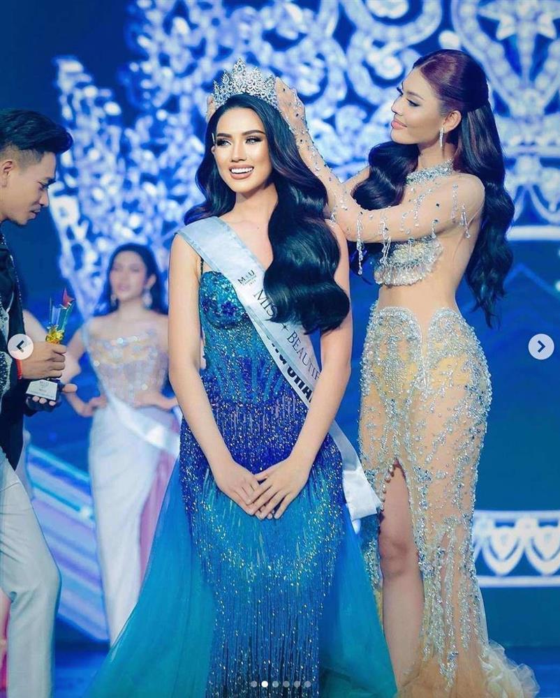 Mỹ nhân Campuchia cao gần 1,8m, mặt đẹp cực Tây, nổi trội tại Miss Universe-1