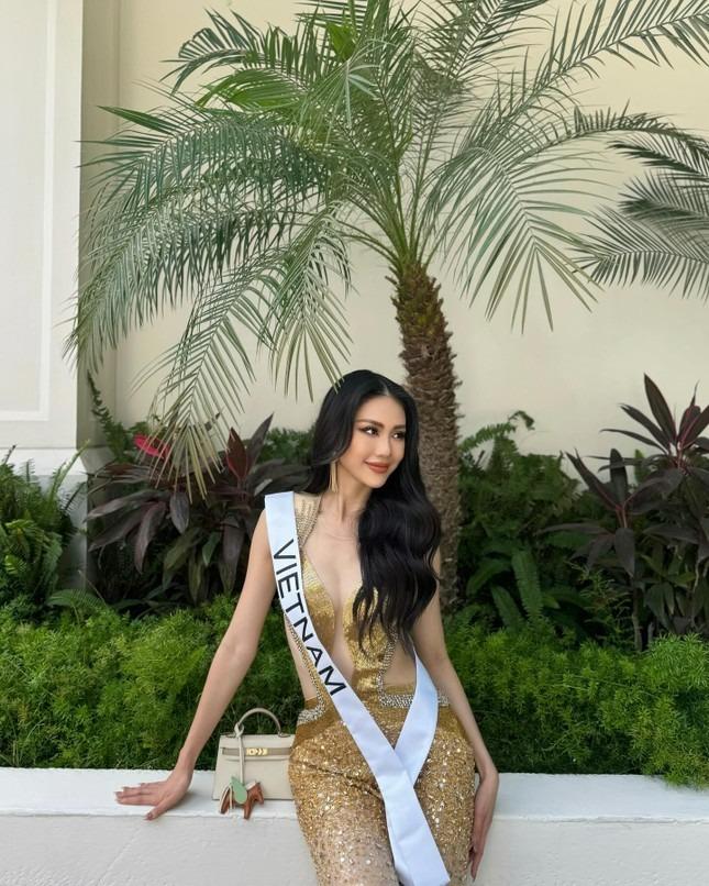 Bùi Quỳnh Hoa giải thích thế nào khi bị phàn nàn là không tích cực ở Miss Universe 2023?-2