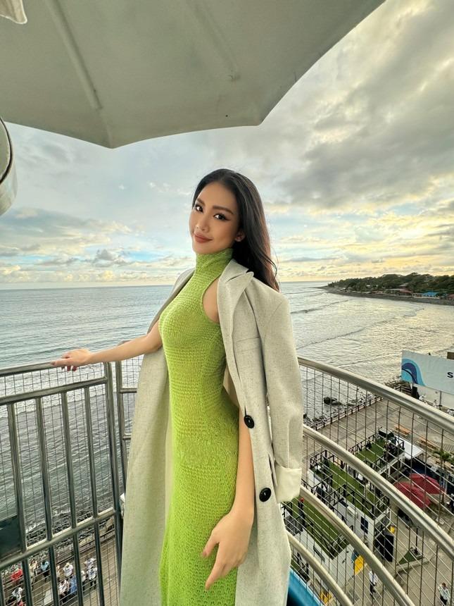 Bùi Quỳnh Hoa giải thích thế nào khi bị phàn nàn là không tích cực ở Miss Universe 2023?-3