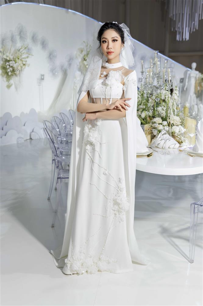 Hoa hậu Trái đất Việt Nam 2023 hồi hộp lần đầu diện váy cưới-4