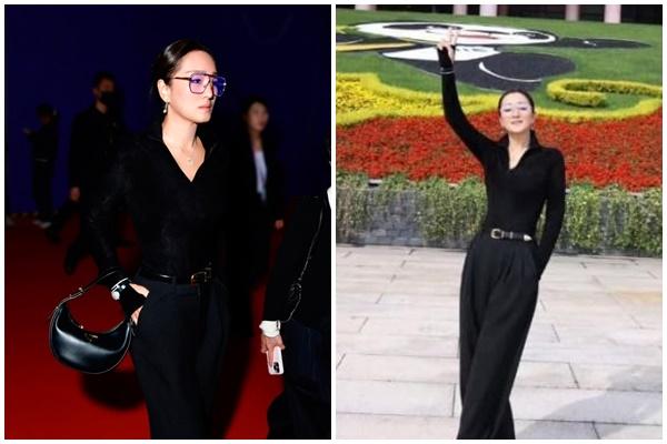 Củng Lợi ngoại hình khác lạ ở tuổi 57, diện đồ trắng để lộ một nhược điểm này-10