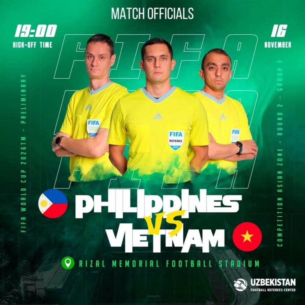 Trọng tài gây tranh cãi điều khiển trận tuyển Việt Nam gặp Philippines-1