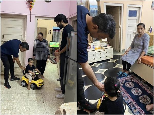 Con gái Võ Hạ Trâm lần đầu được sang Ấn Độ đón Tết Diwali cùng bà nội, biểu cảm nhóc tì gây chú ý-3