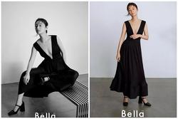 Lâm Tâm Như hiếm hoi mặc váy hở bạo