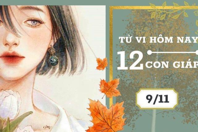 Tử vi ngày mới 12 con giáp 9/11/2023, thứ năm-1